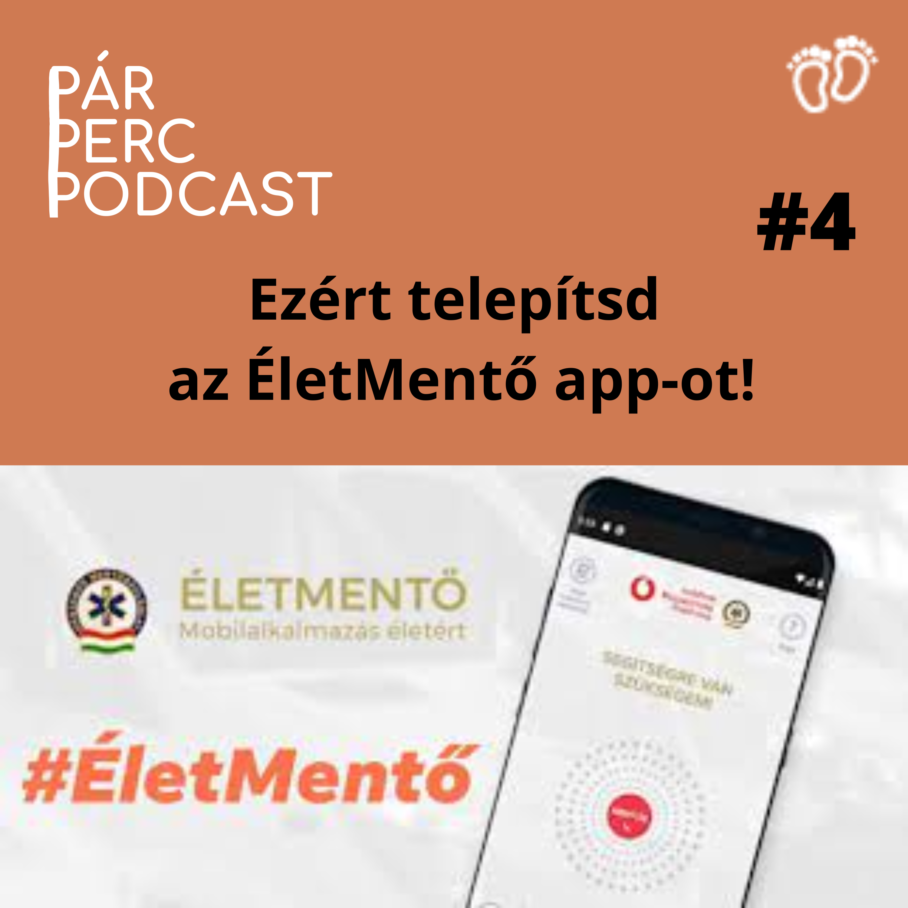 Életmentő applikáció telepítése egy podcastben bemutatva