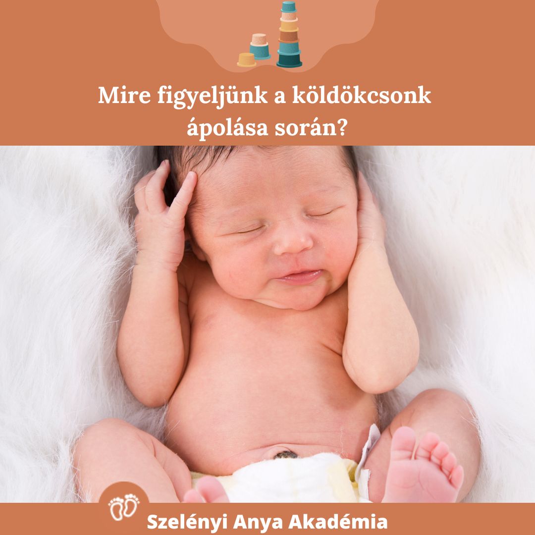 köldökcsonk ápolása